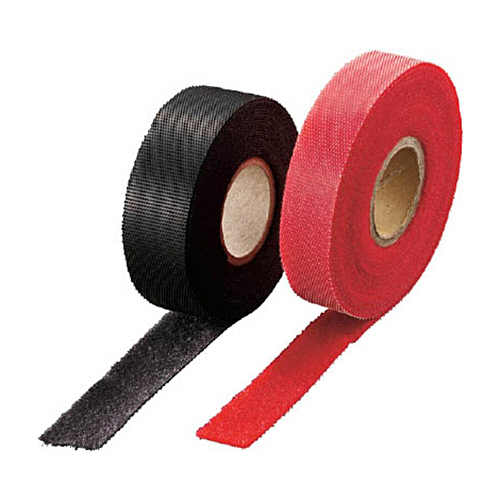 ﾏｼﾞｯｸｹｰﾌﾞﾙﾛｰﾙﾀｲ 幅15mm×長さ10m赤 1巻画像