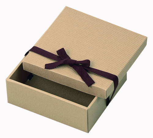 片段ギフトボックス リボン付き（200×220×高85mm）画像