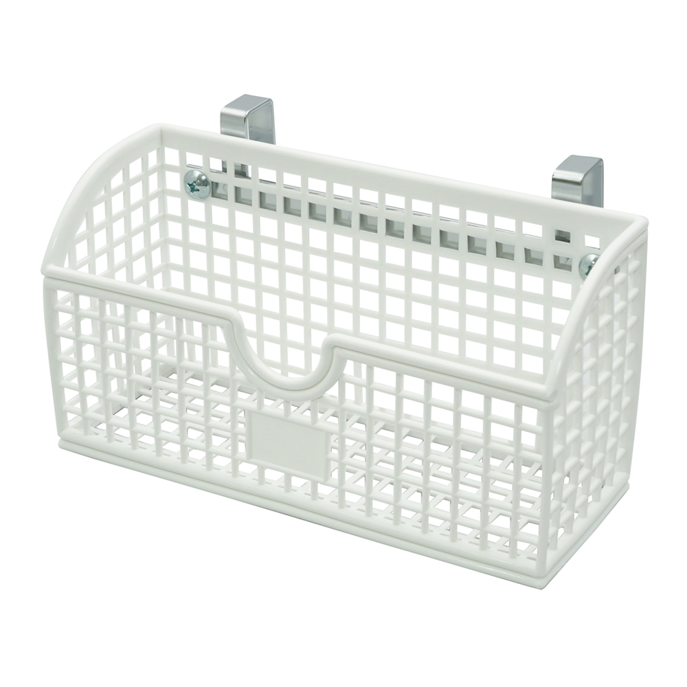 セット台用オプション メッシュラック 白 225×87×120mm画像