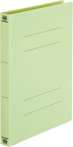 ＰＰフラットファイルＡ４縦　厚とじグリーン　１冊画像