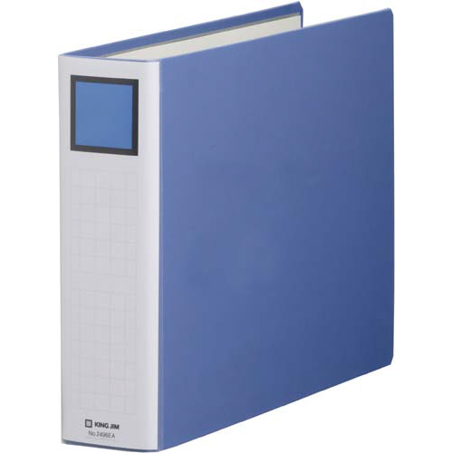 キングファイルＳＤＤＥ青Ｂ４横背幅７６ｍｍ１－４冊