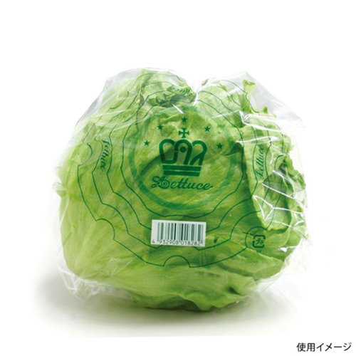 青果用フィルム OPPクリアレタスシート 450角(王冠) 精工画像