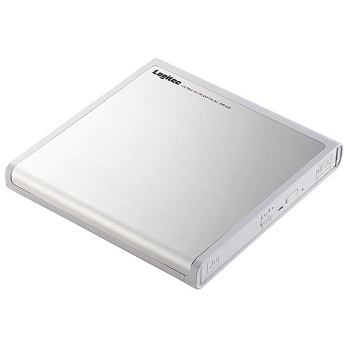 USB-AポータブルDVDドライブ ホワイト 1台