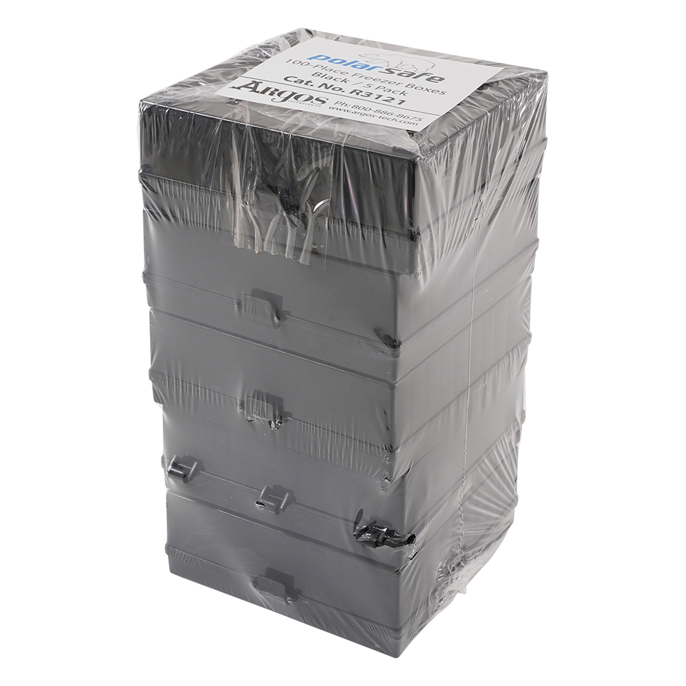 遮光プラスチッククライオボックス 100本収納　5個入画像