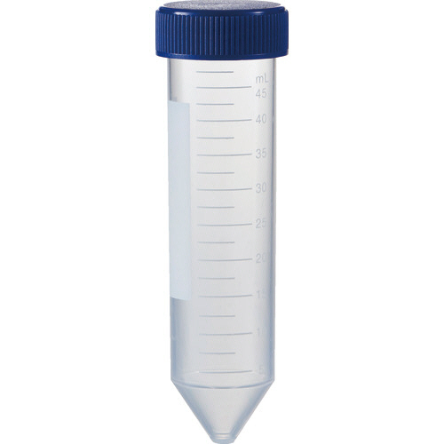 遠沈管 ｺﾆｶﾙ型 50ml 外径29×高さ115mm 1箱(500本)画像