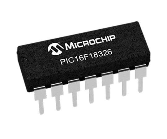 マイコン 8ビット RISC PIC16 32MHz 28 kB フラッシュ 14-Pin PDIP 1袋（5個入）画像