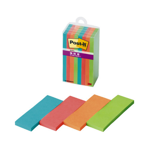 ポストイット強粘着マルチカラー１　７５×２５　８冊画像
