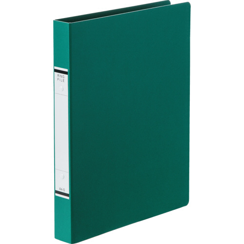 Oﾘﾝｸﾞﾌｧｲﾙ A4ﾀﾃ 2穴 220枚 ﾘﾝｸﾞ内径27mm背幅36mm緑 1ｾｯﾄ(10冊)画像