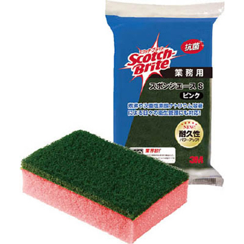 ｽｺｯﾁ･ﾌﾞﾗｲﾄ ｽﾎﾟﾝｼﾞｴｰｽ S ﾋﾟﾝｸ 1個