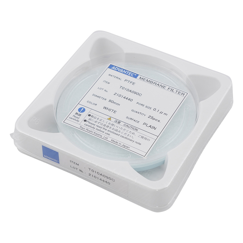 メンブレンフィルター（PTFEタイプ）　孔径0.1μm　25枚入画像