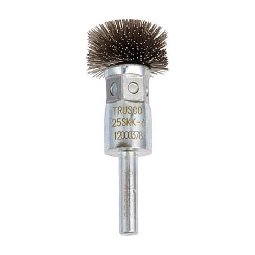 傘型ｽﾃﾝﾚｽﾌﾞﾗｼ 角型 Φ25 1個画像