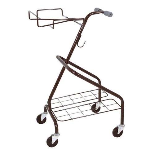 【介護/医療】配膳カート バイキングカート(φ75キャスター仕様)C-75 ブラウン画像