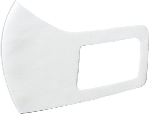 ひんやりマスク３枚　ホワイト画像