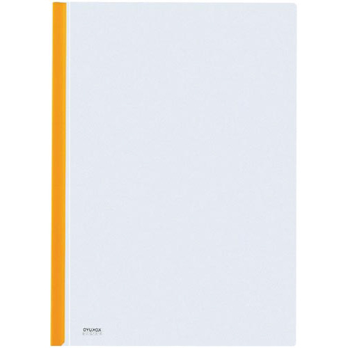 レールクリヤーホルダー　Ａ４　レール色黄×５冊画像