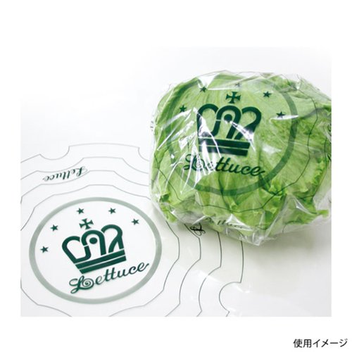 青果用フィルム OPPレタスシート450角(王冠) 精工画像