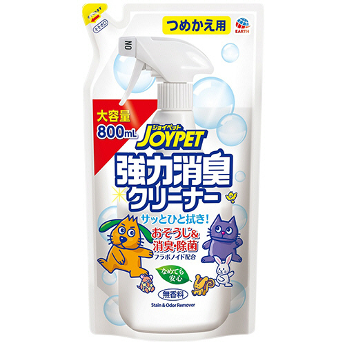 JOYPET 強力消臭ｸﾘｰﾅｰ つめかえ用 800ml 1ﾊﾟｯｸ画像
