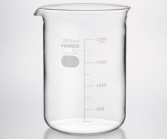 ビーカー　2000mL　6個入画像