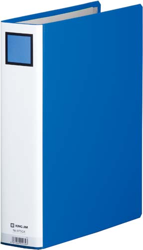 キングファイルＧ　ＧＸ青Ａ４縦　背幅６６ｍｍ　３冊