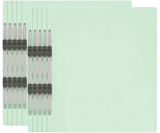 エコノミーフラットファイル A4-S ブルー 10冊入画像