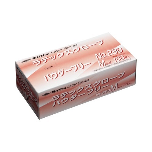 ラテックスグローブＮｏ．２８０　Ｍ　１００枚×１０画像