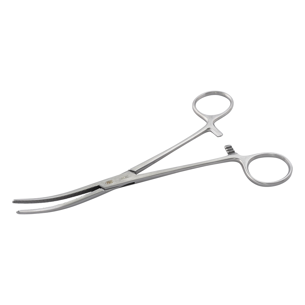 止血鉗子(ペアン) 曲 無鈎 180mm