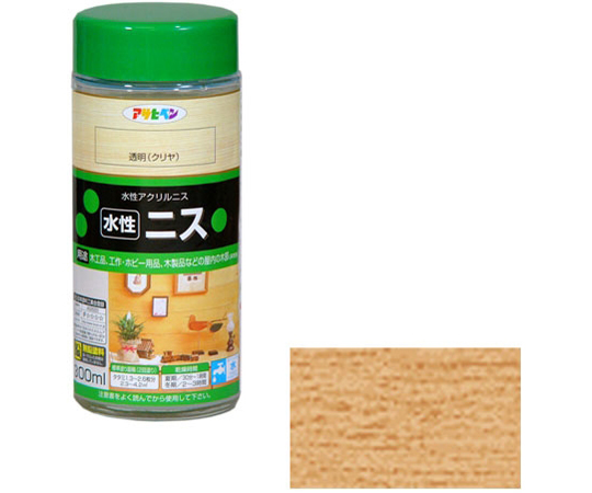 水性ニス　300mL　(透明　(クリヤ))
