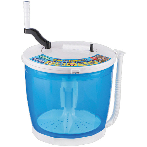 全手動ｳｫｯｼｬｰ 電力不要の手まわし洗濯機 1台画像