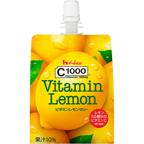 C1000ﾋﾞﾀﾐﾝﾚﾓﾝｾﾞﾘｰ 180g 1ｹｰｽ(24ﾊﾟｯｸ)画像