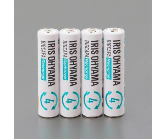 [単4x4本] ﾆｯｹﾙ水素電池(充電式ﾋﾞｯｸﾞｷｬﾊﾟ)画像