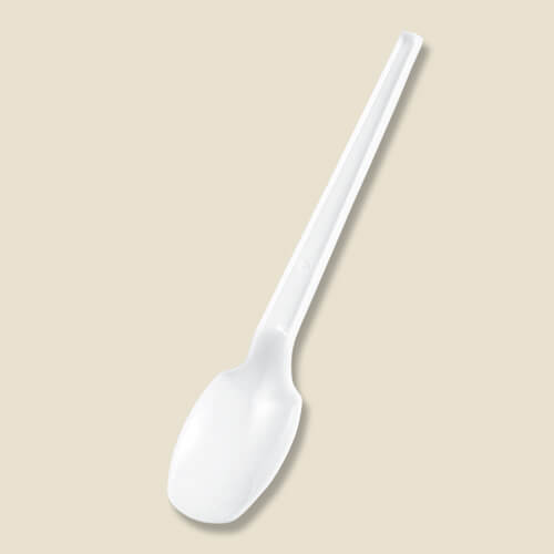 アサヒ徳島 特大スプーン 16.2cm 個包装 白 100本画像