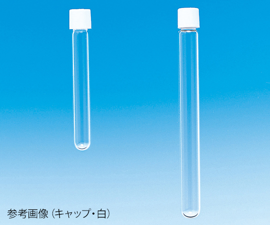 ねじ口試験管　フェノールキャップ（黒）+フッ素PTFE/ニトリルパッキン付　10mL　100本入　ST-15S画像