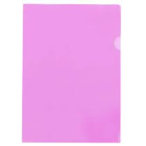 ｶﾗｰｸﾘｱﾌｫﾙﾀﾞｰ A4 ｸﾘｽﾀﾙﾋﾟﾝｸ 1ﾊﾟｯｸ(10枚)画像