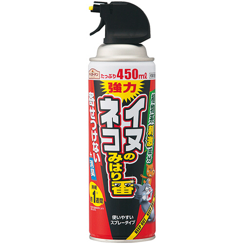ｱｰｽｶﾞｰﾃﾞﾝ ｲﾇ･ﾈｺのみはり番ｽﾌﾟﾚｰ 450ml 1本画像