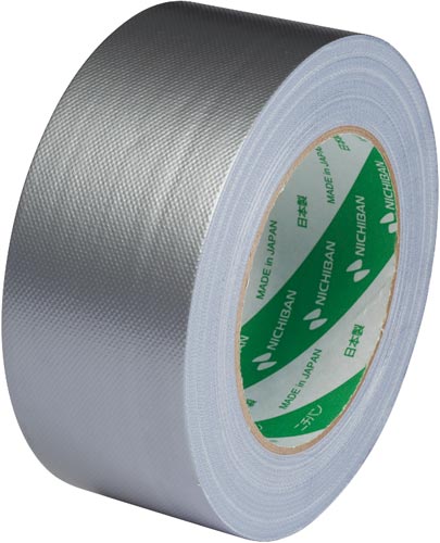 布粘着カラーテープ　５０ｍｍ×２５ｍ　銀画像