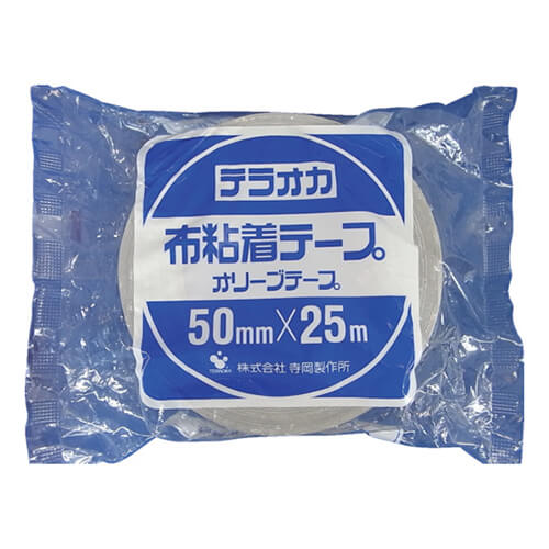 寺岡製作所 カラーオリーブテープ No.145 灰 50mm×25m 145GY50X25画像