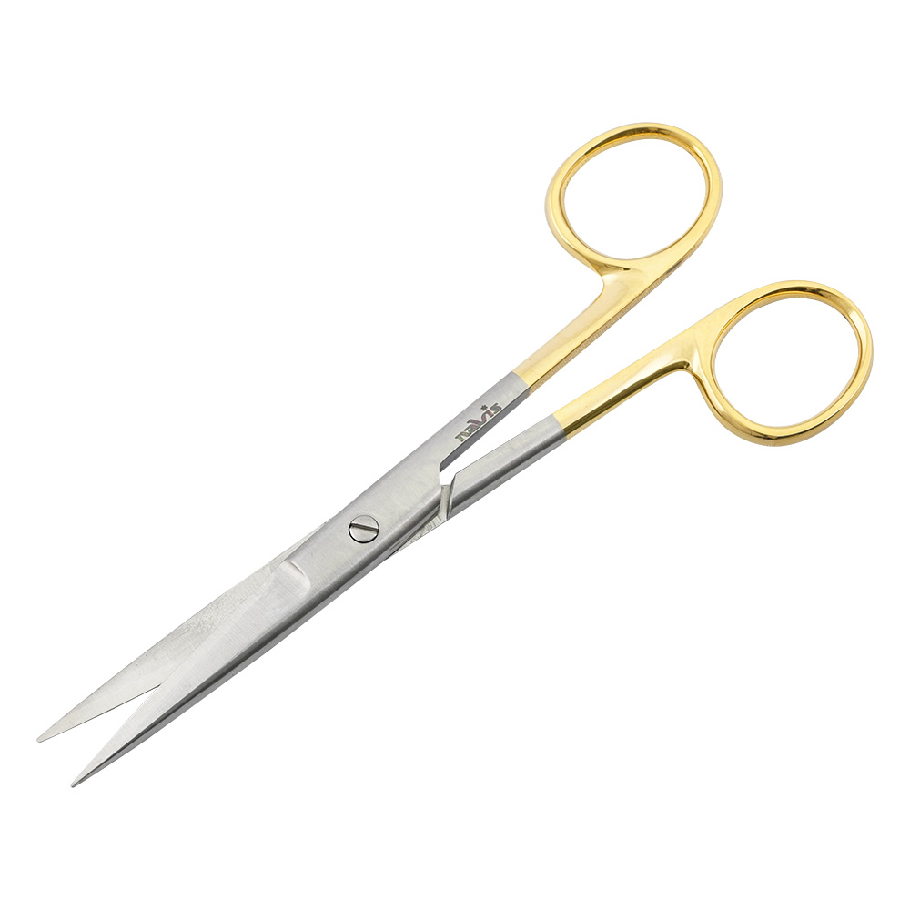 TC外科剪刀 (超鋼チップ付) 両尖・直 145mm画像