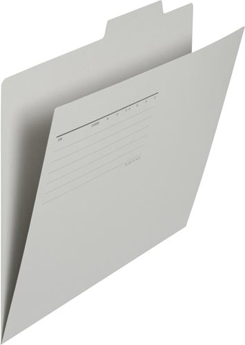 個別フォルダー　Ａ４横　グレー×１０画像