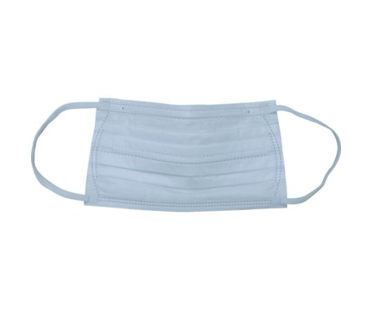 一般作業用マスク （ダブルワイヤー仕様）3層 フリーサイズ （50枚入）画像