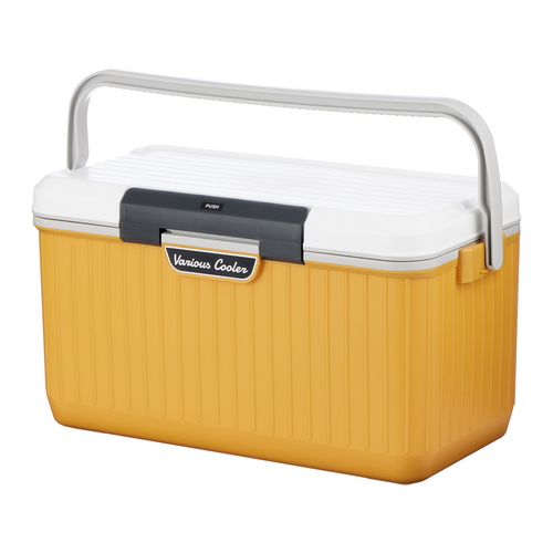 クーラーボックス ベリアスクーラー 24L ホワイト×イエロー画像