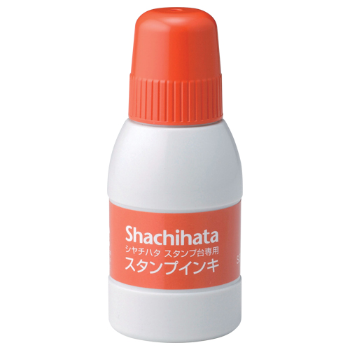 ｽﾀﾝﾌﾟ台専用補充ｲﾝｷ 40mL 朱色 1個画像