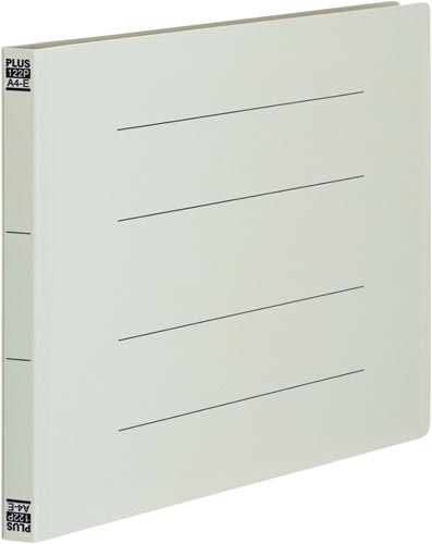 ＰＰフラットファイル　Ａ４横　グレー　１冊画像
