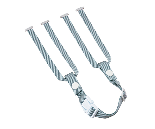 ワンタッチバックル式あご紐一式　クイック耳ひもタイプ