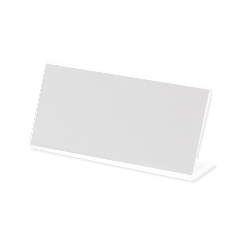 Ｌ－１２０　メタクリルＬ型カード立画像