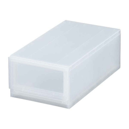 収納ケース ナチュラ クリアモジュール SS 約 幅19×奥行36×高さ13cm クリア画像