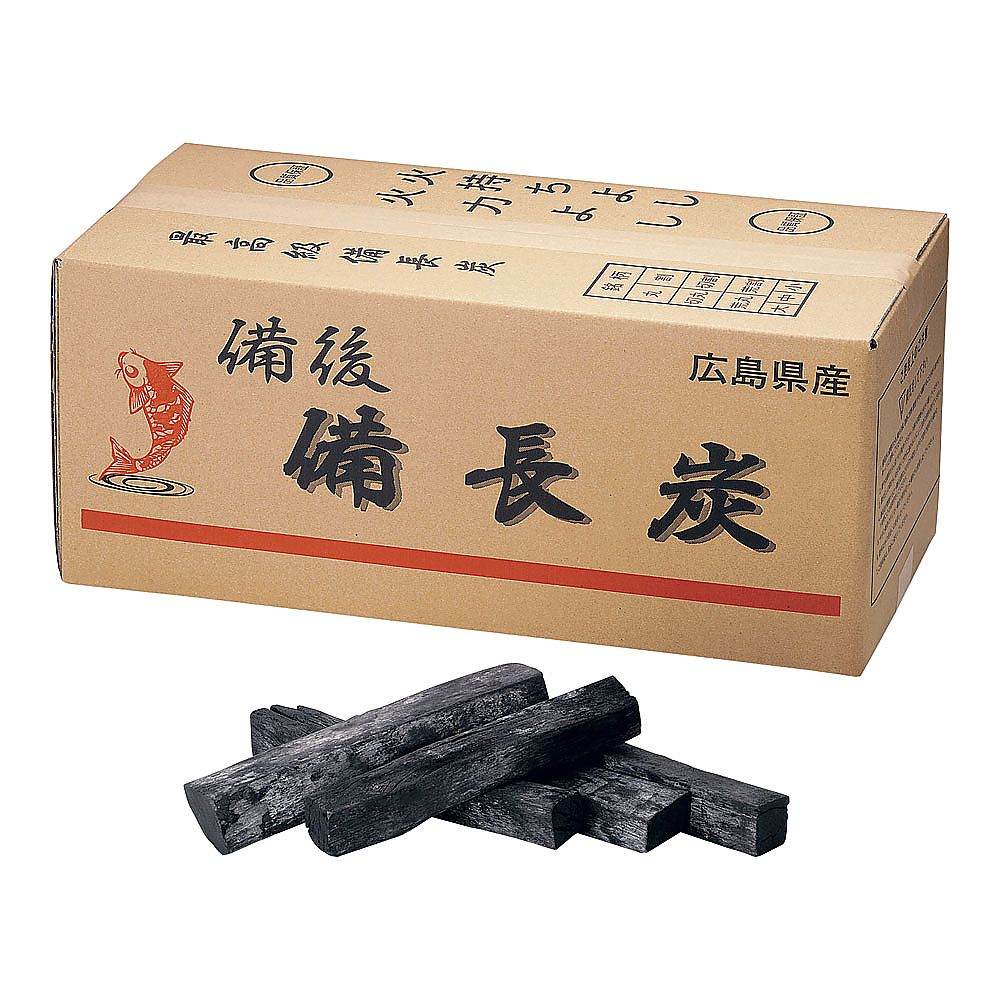 備後　備長炭（広島）　割中画像
