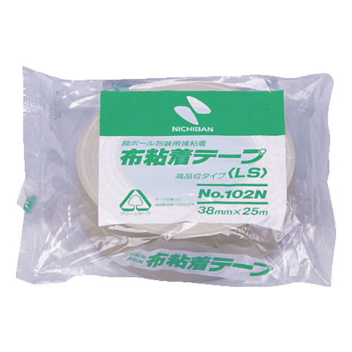 ニチバン 布粘着テープ102N黄土 38mm×25m 102N738画像