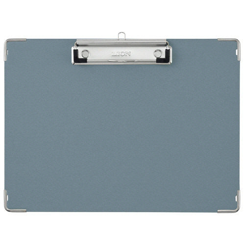 ﾎﾞｰﾙ用箋挟 B5ﾖｺ 灰 1枚画像