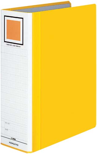 チューブＦエコツインＲ黄Ａ４縦背幅９５ｍｍ１０冊