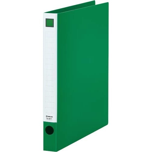 レバーリングファイル背幅２９ｍｍ　Ａ４縦　緑×１０画像