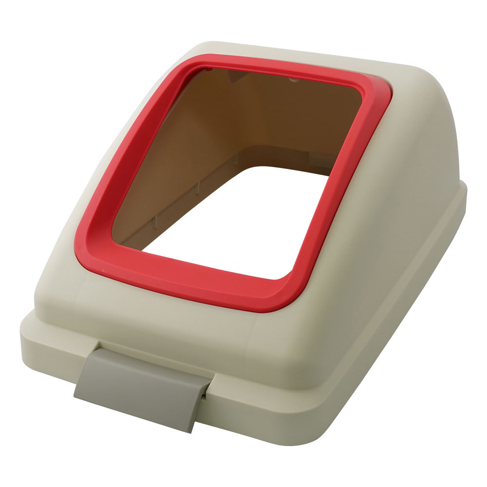 分別ゴミ箱（リサイクルトラッシュ） ECO-50用フタ 赤画像